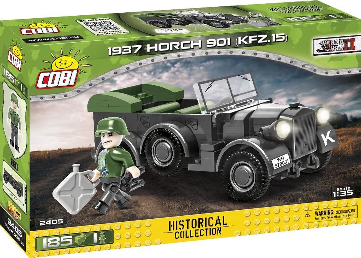 COBI | Historical Collection WWII | 1937 Horch 901 (KFZ 15)